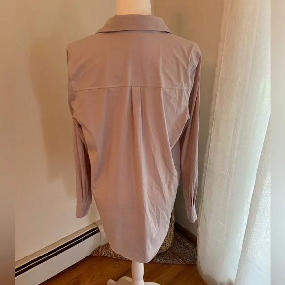 Lysse Schiffer button down lavender size large - Picture 5 of 6